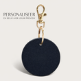 Afbeelding laden in Galerijviewer, Sleutelhanger Rond ⎮ Classic Black