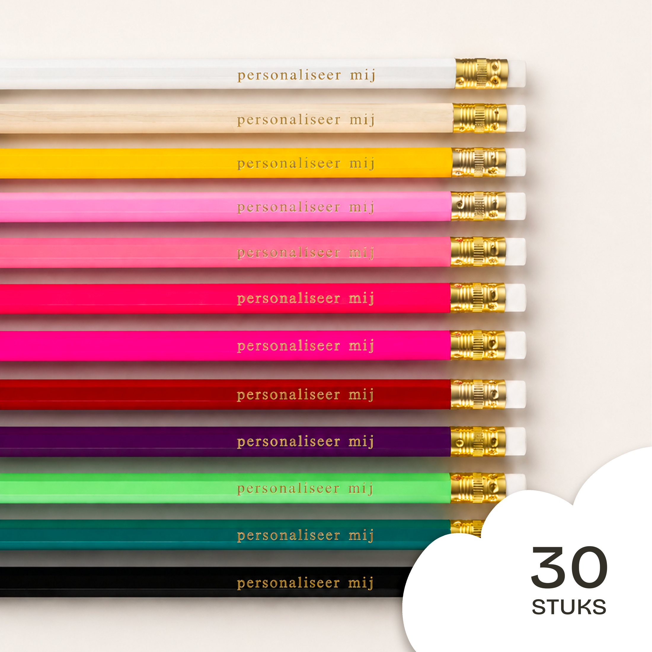 Pack van 30 ⎜ Kies je kleuren