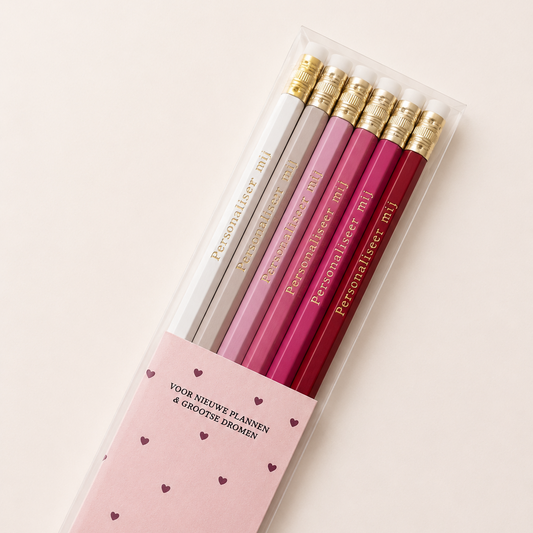 Pack van 6 ⎜ Pink Crush