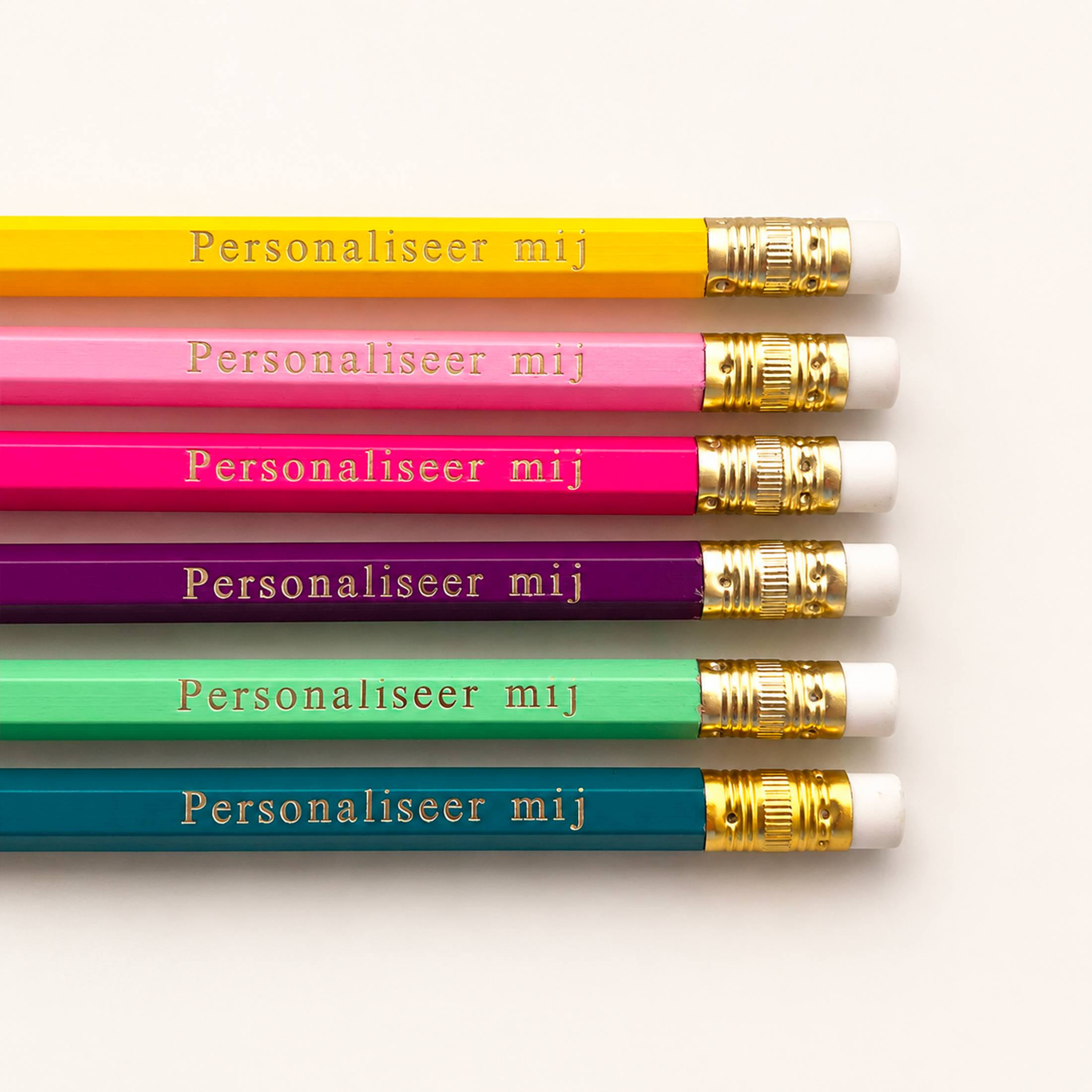 Pack van 6 ⎜ Pastel Party