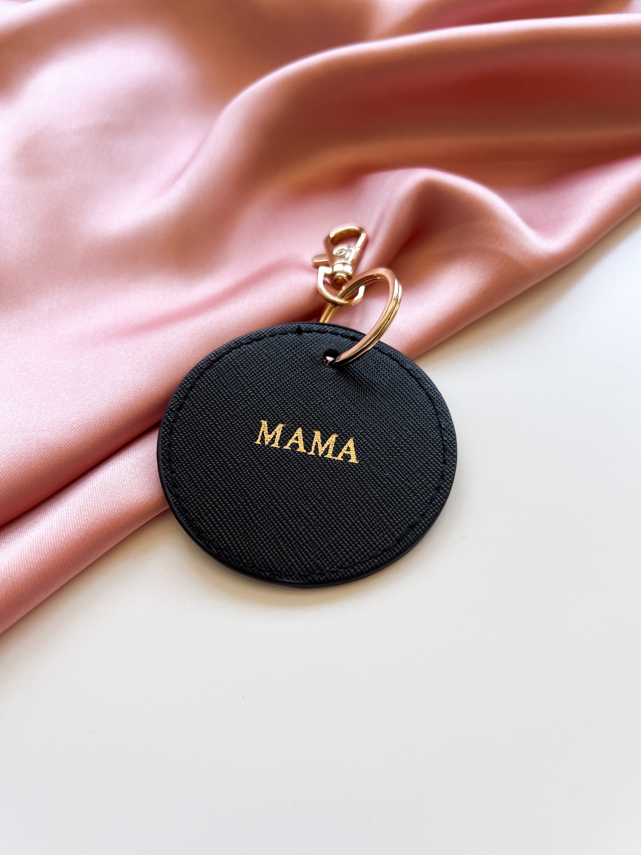 Sleutelhanger Rond ⎮ Classic Black