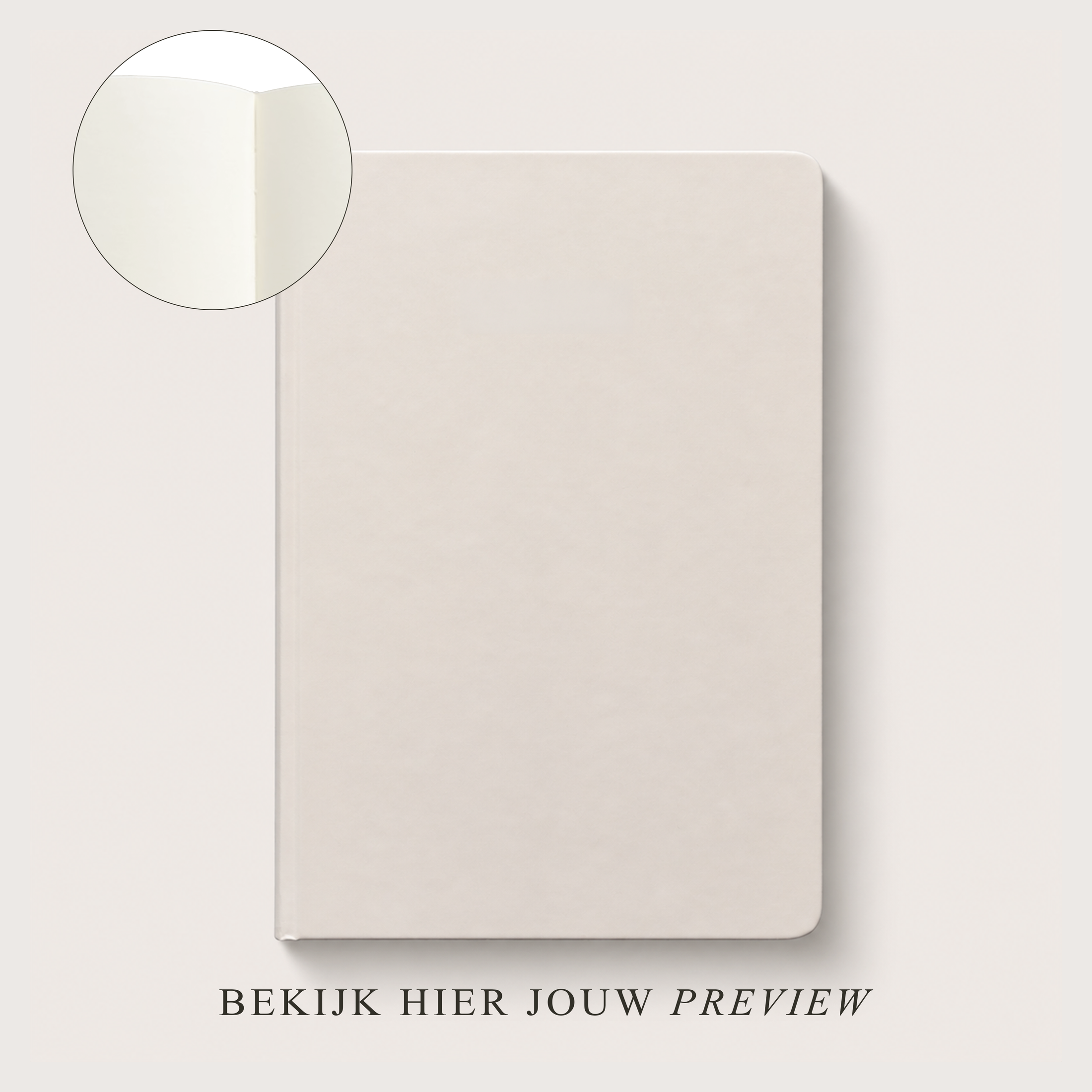Notitieboek ⎮ Pure Beige