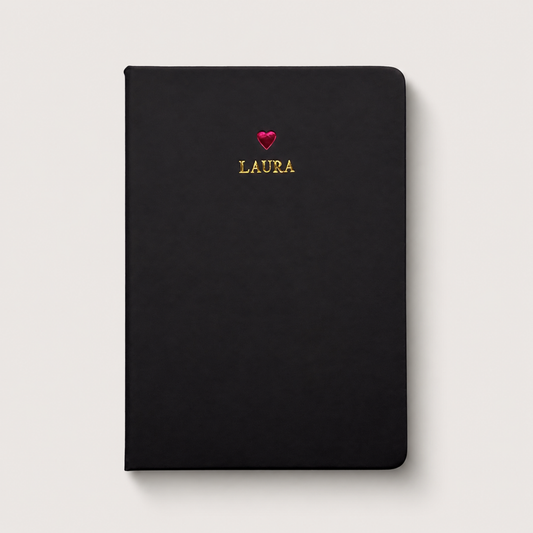 Notitieboek ⎮ Classic Black ⎮ Gelinieerd