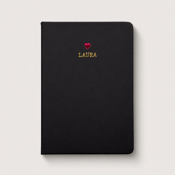 Notitieboek ⎮ Classic Black ⎮ Gelinieerd