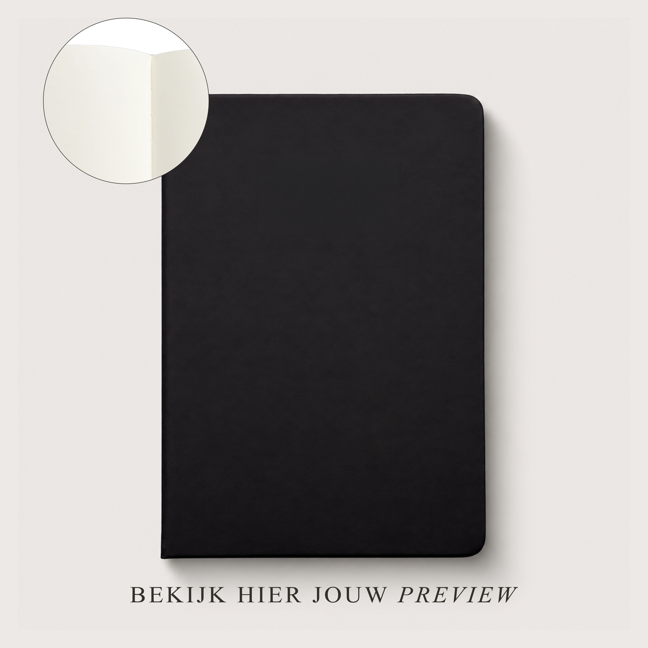 Notitieboek ⎮ Classic Black