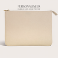 Afbeelding laden in Galerijviewer, Pouch groot ⎮ Pure Beige
