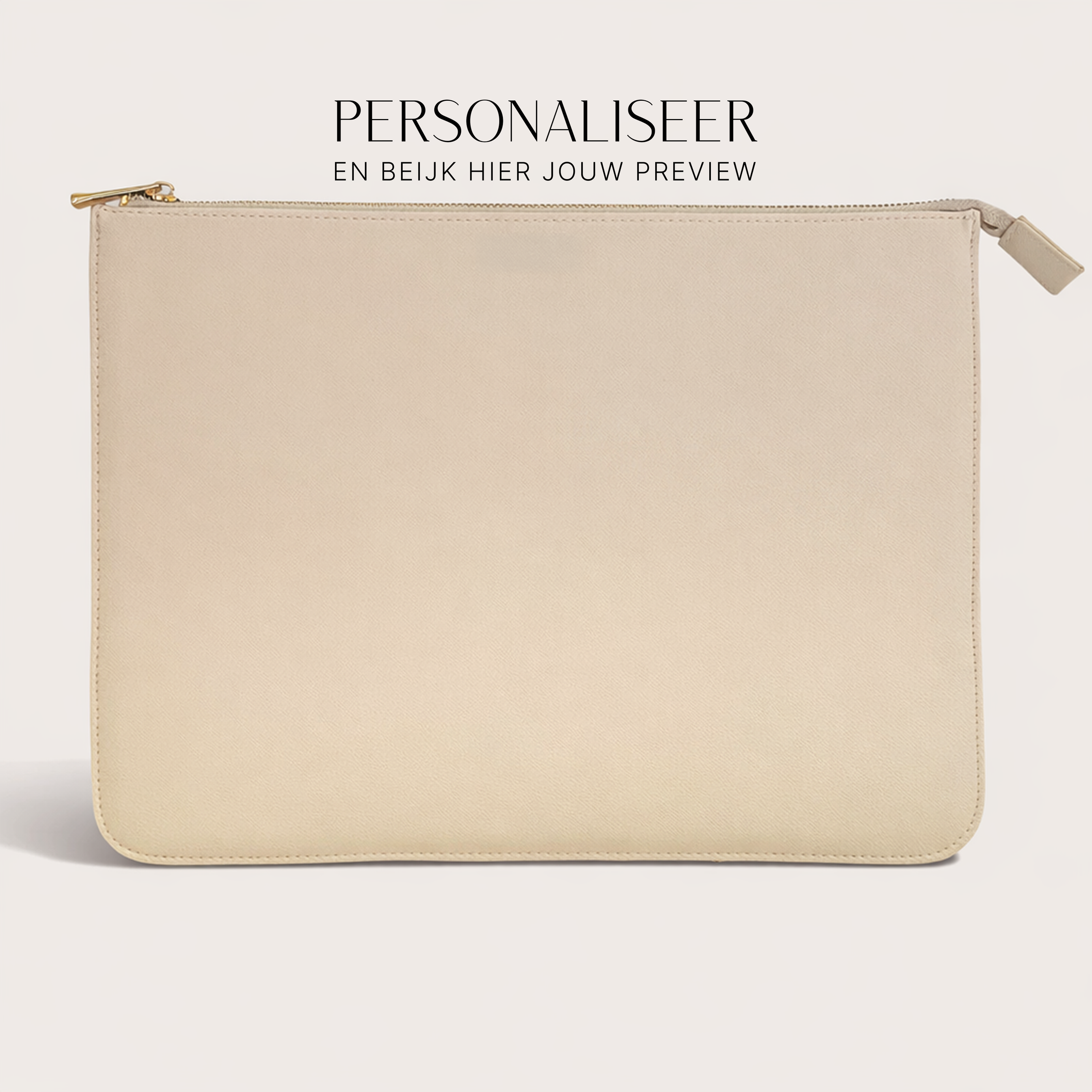 Pouch groot ⎮ Pure Beige