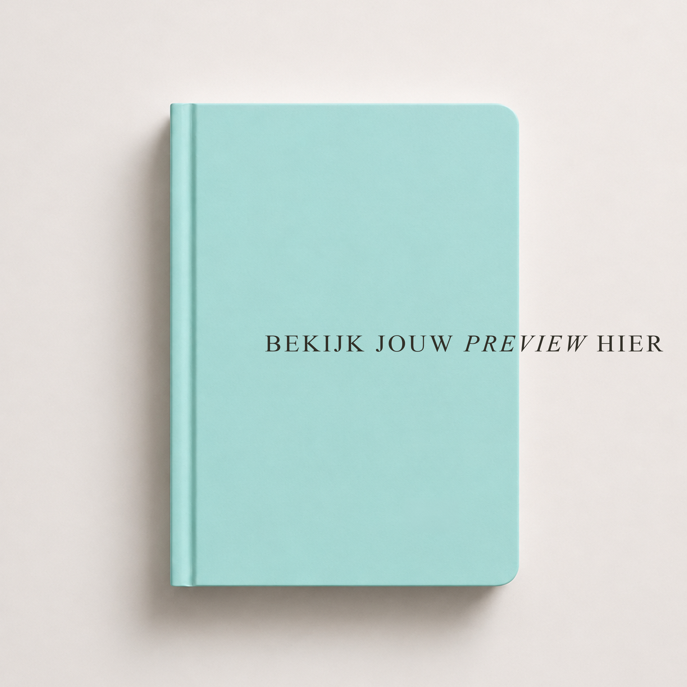 Planner ⎮ Turquoise ⎮ 18 maanden
