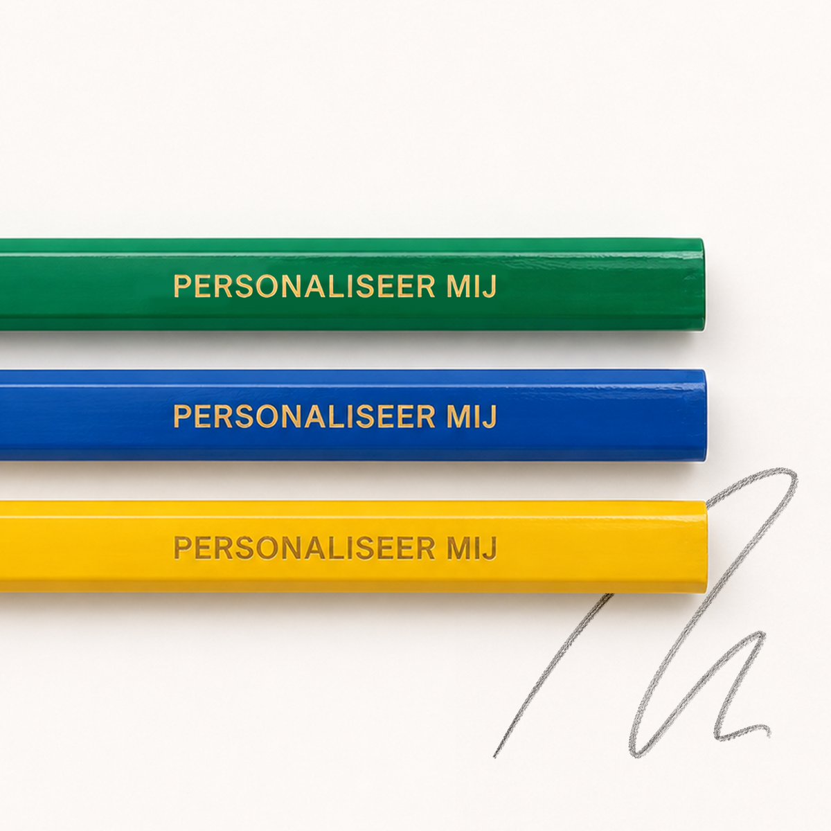 Timmermanspotlood ⎥ Pack van 3 ⎥ Kies je kleuren