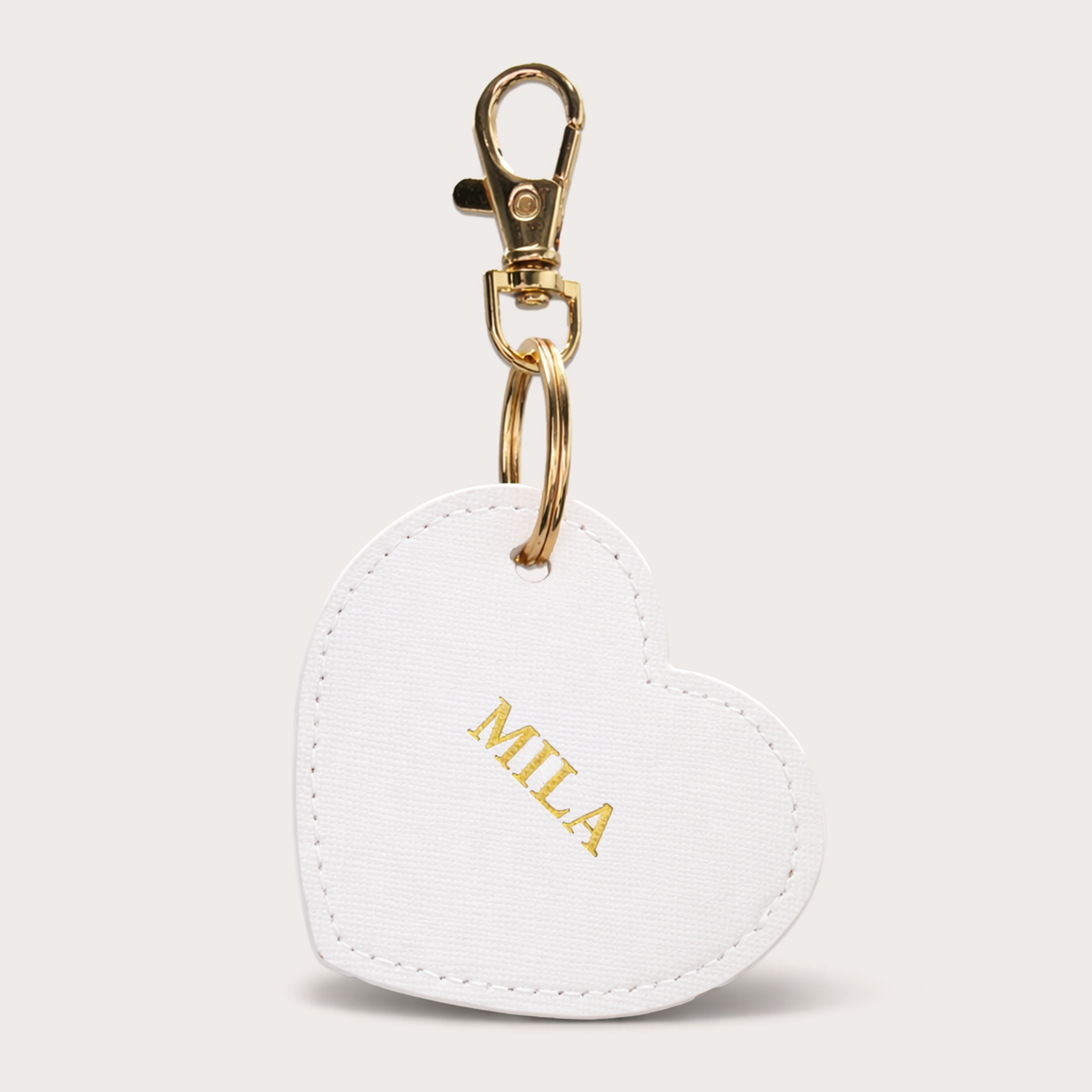Sleutelhanger Hart ⎮ Delicate White