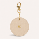 Sleutelhanger Rond ⎮ Pure Beige
