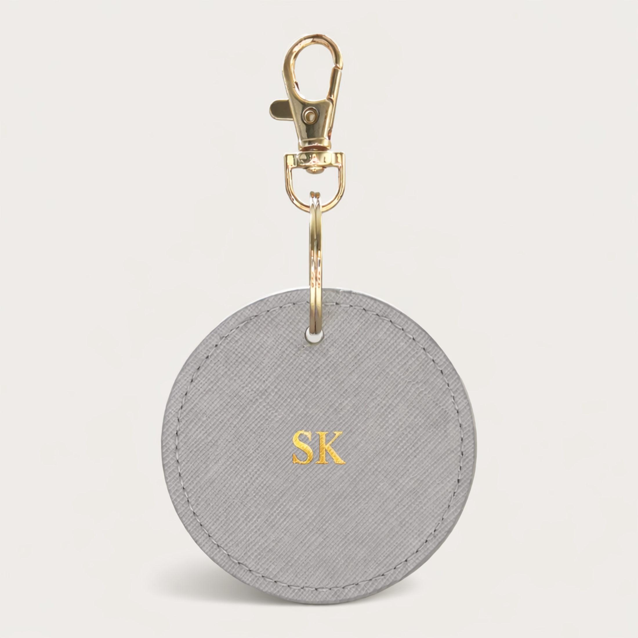 Sleutelhanger Rond ⎮ Subtle Grey