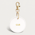 Sleutelhanger Rond ⎮ Delicate White