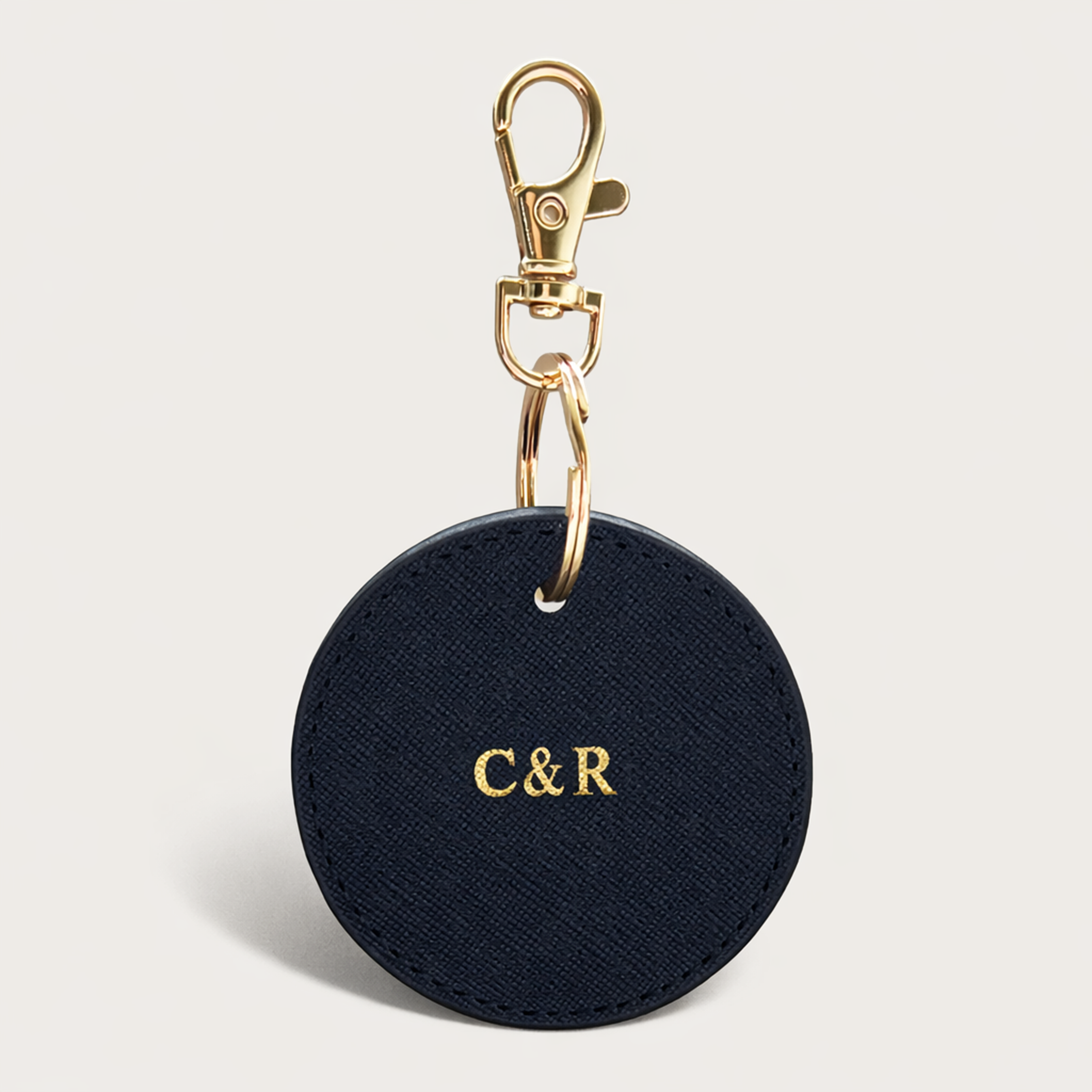 Sleutelhanger Rond ⎮ Classic Black