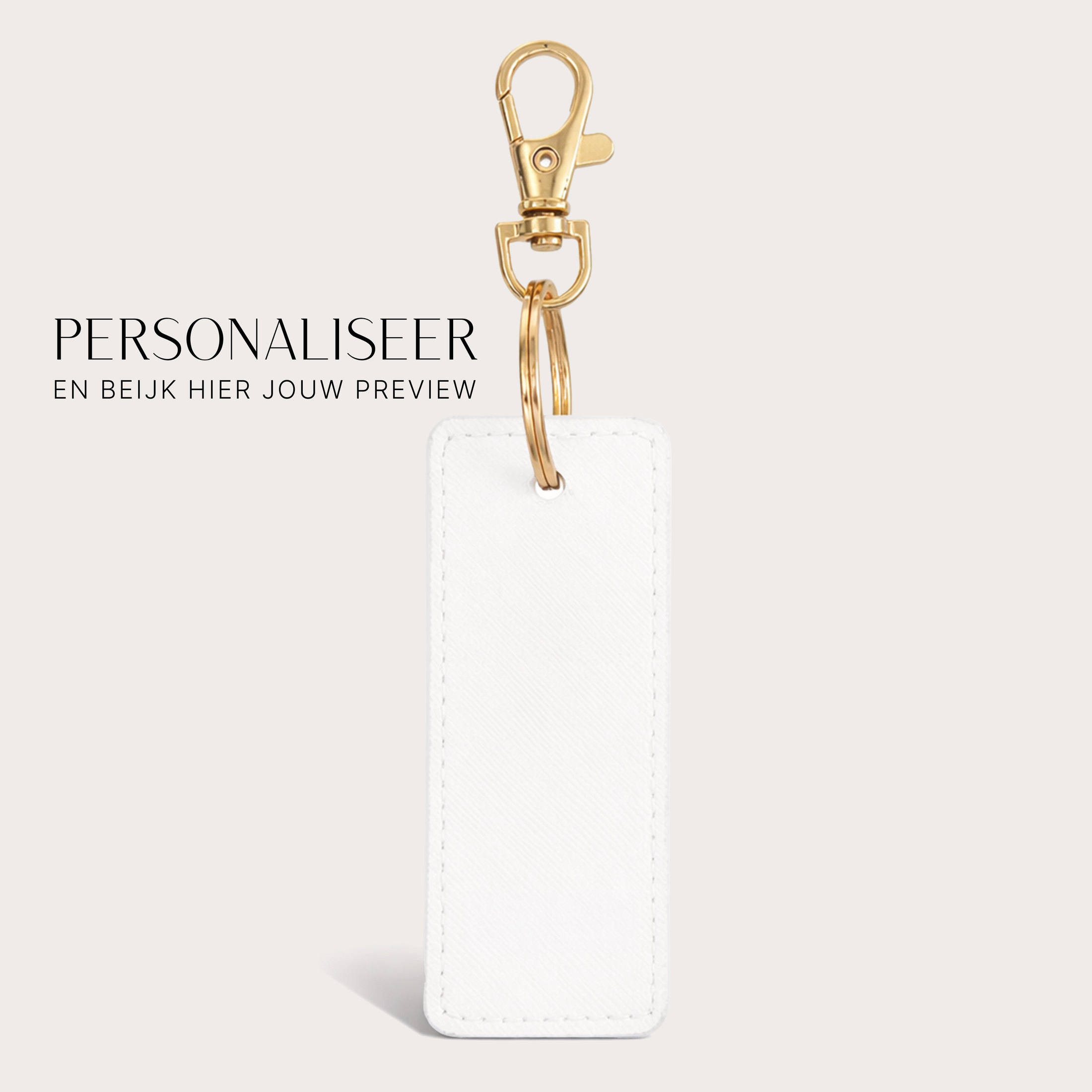 Sleutelhanger ⎮ Delicate White