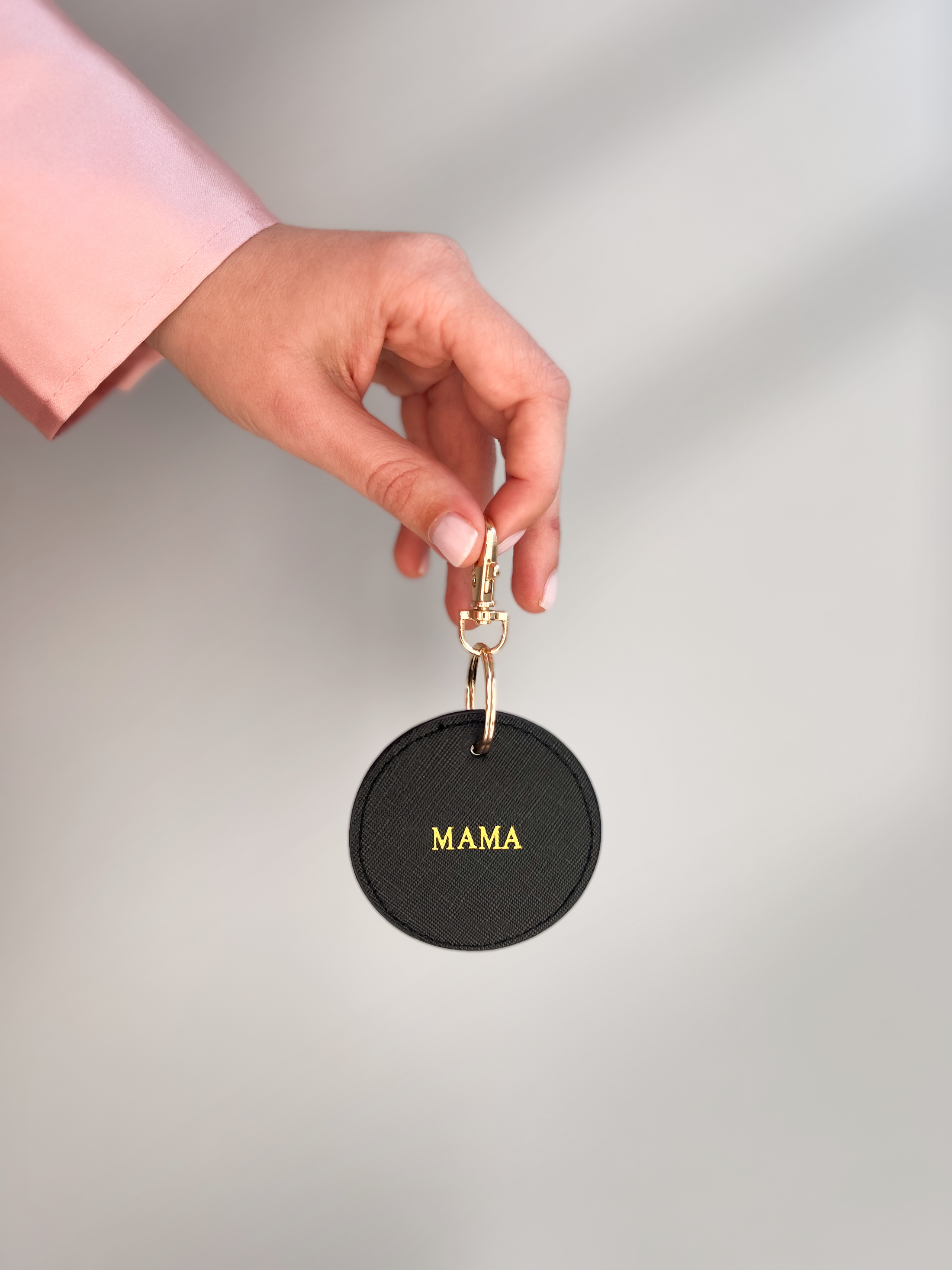 Sleutelhanger Rond ⎮ Classic Black