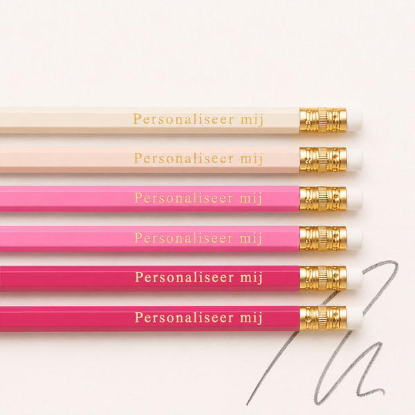 Pack van 6 ⎥ Soft pink